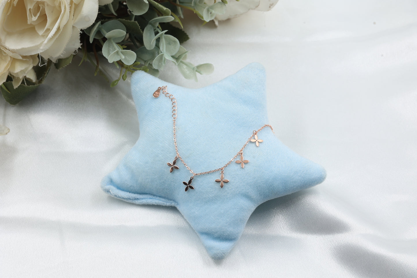 Floral Kids Braclet | 925 Hallmark Silver