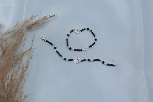Kids Elephant Nazariya Bracelet | 925 Hallmarked Sterling Silver Charm
